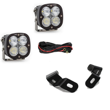 Baja Designs XL Pro A-Pillar Kit - '19-26 2500/3500 (Driving/Combo; Clear) by Baja Designs
