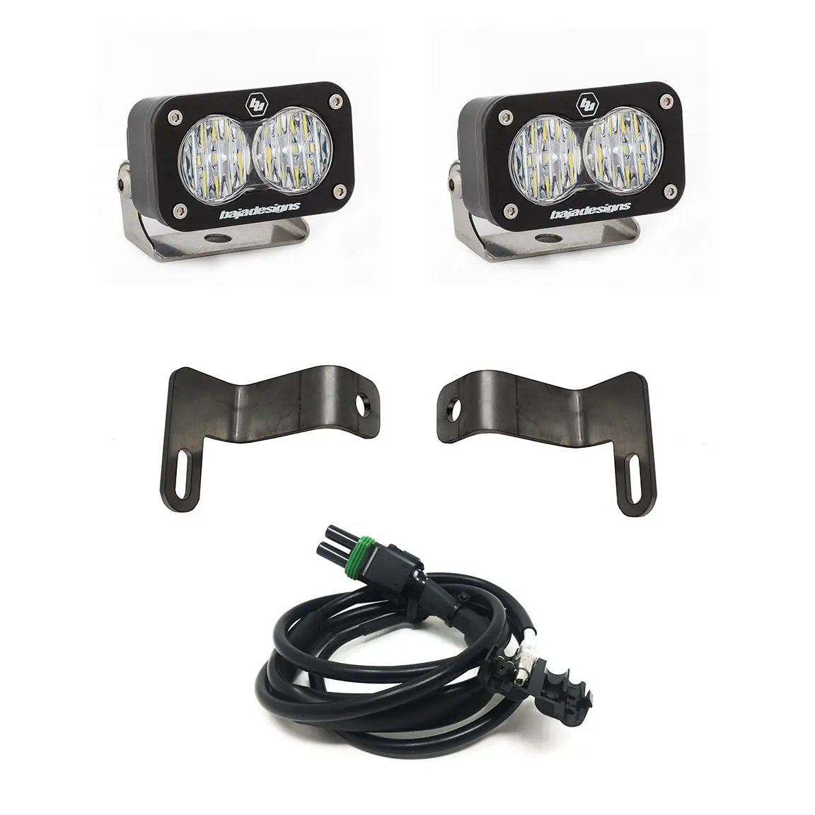 Baja Designs S2 Sport Dual Reverse Kit - '19-26 2500/3500 (Wide Cornering; Clear) by Baja Designs