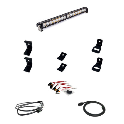 Baja Designs S8 20 Inch Grille Kit - '19-24 1500 Rebel; '21-24 1500 TRX (Driving/Combo; Clear) by Baja Designs