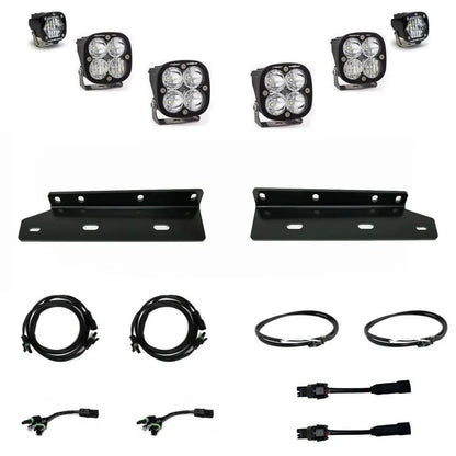 Baja Designs Squadron Unlimited/S1 Fog Pocket Kit - '21-26 F-150 Raptor (Multi-Pattern; Clear) by Baja Designs