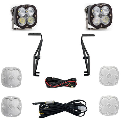 Baja Designs XL Pro A-Pillar Kit - '21-26 F-150 Raptor / Raptor R / Raptor 37 (Driving/Combo; Clear) by Baja Designs