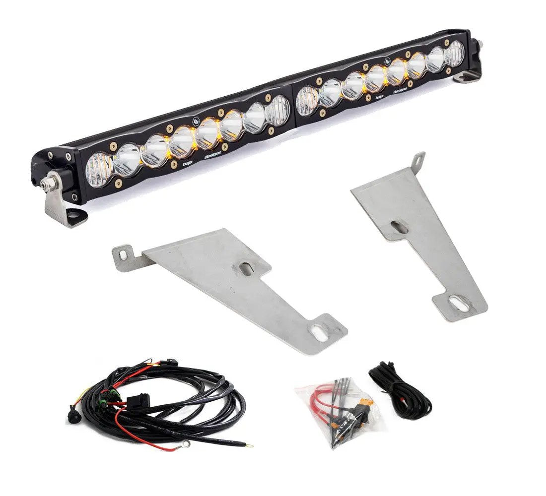 Baja Designs S8 20 Inch Behind Bumper Kit - '22-26 Tundra, (Driving/Combo; Clear) by Baja Designs