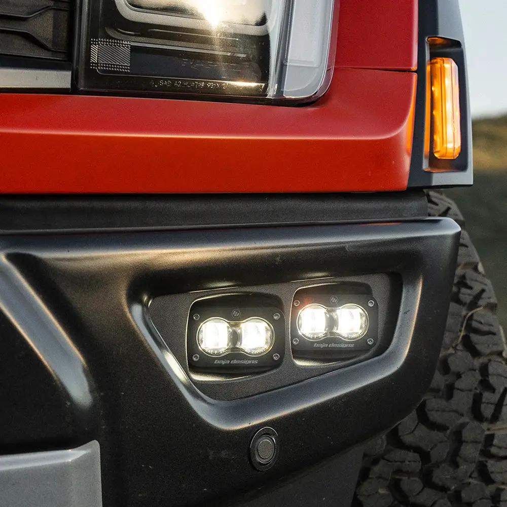 Baja Designs S2 SAE Fog Pocket Kits - Ford '21-26 F-150 Raptor, '24-26 F-150 Raptor 37/R by Baja Designs