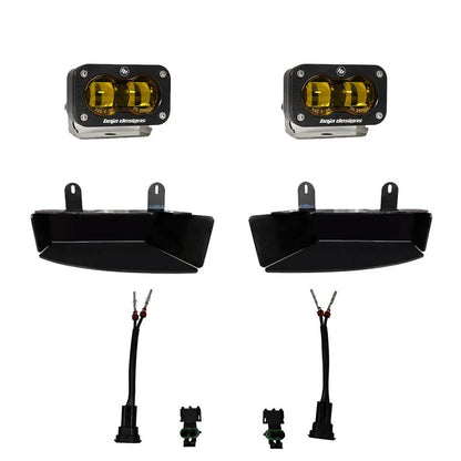 Baja Designs Dodge, Ram 2500/3500 (19-26), FPK, S2 SAE Amber by Baja Designs