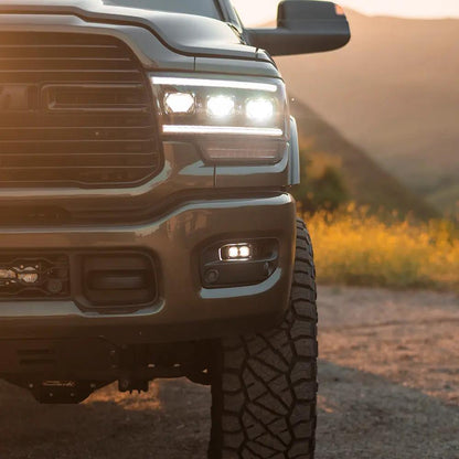 Baja Designs Dodge, Ram 2500/3500 (19-26), FPK, S2 SAE Amber by Baja Designs