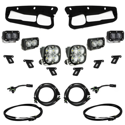 Baja Designs Ford, Bronco (21-26) S2 SAE FPK "Pro" Steel Bumper w/up by Baja Designs