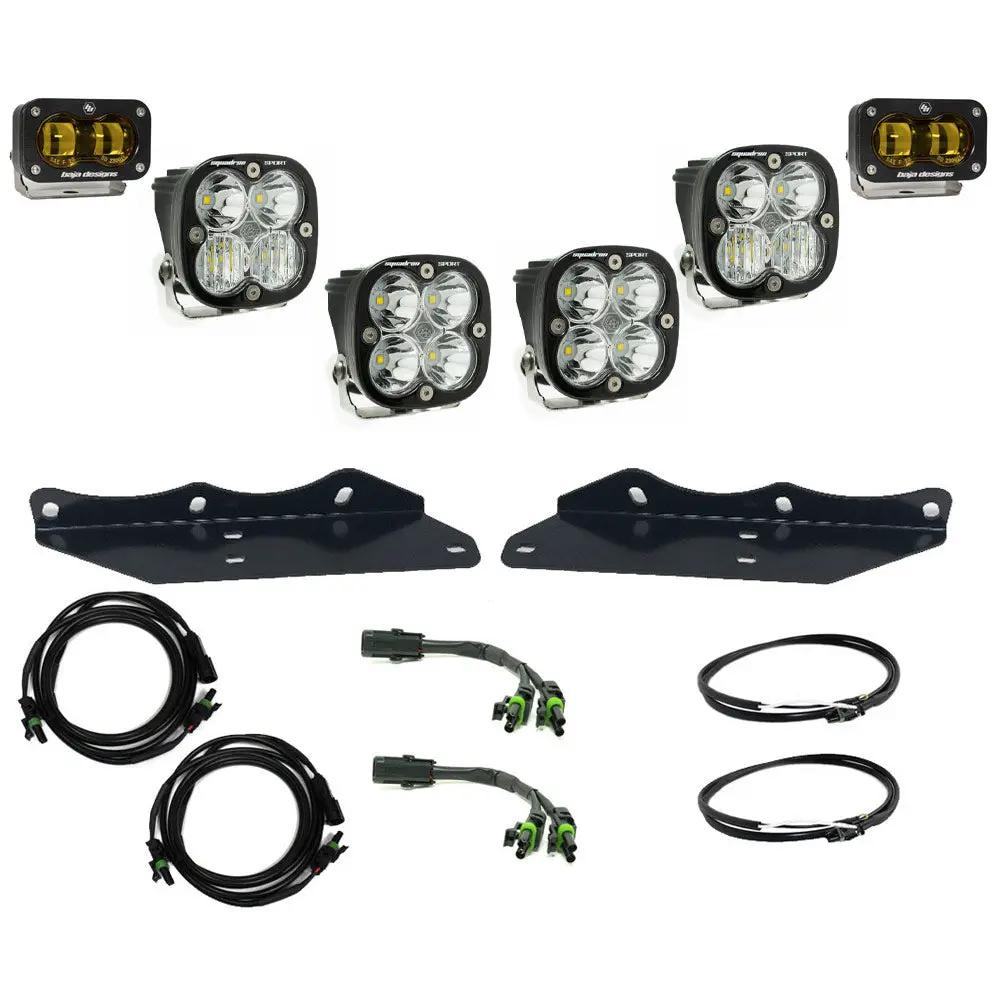 Baja Designs Ford, Raptor (17-20) Fog Pocket Kit S2 SAE Amber "Sportsmen" by Baja Designs