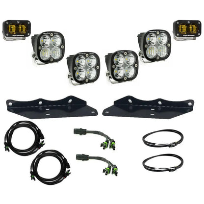 Baja Designs Ford, Raptor (17-20) Fog Pocket Kit S2 SAE Amber "Sportsmen" by Baja Designs