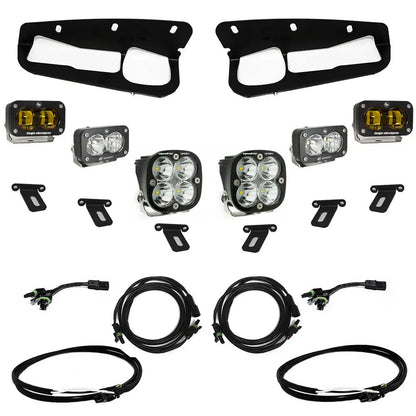 Baja Designs Ford, Bronco (21-26) S2 SAE Amb FPK Sportsmen Steel Bump w/up by Baja Designs