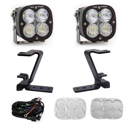 Baja Designs XL ProA-Pillar Kit - 2023-26 FordF-250/350 Super Duty (Driving/Combo; Clear; Toggle Wiring) by Baja Designs