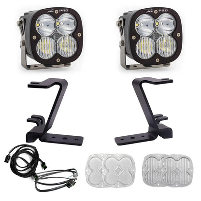 Baja Designs XL Pro A-Pillar Kit - 2023-26 Ford F-250/350 Super Duty (Driving/Combo; Clear; Upfitter Wiring) by Baja Designs