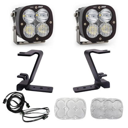 Baja Designs XL80 A-Pillar Kit - 2023-26 Ford F-250/350 Super Duty (Driving/Combo; Clear; Upfitter Wiring) by Baja Designs