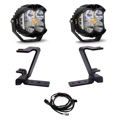 Baja Designs LP4 A-Pillar Kit - 2023-26 Ford F-250/350 Super Duty (Driving/Combo; Clear; Toggle Wiring) by Baja Designs