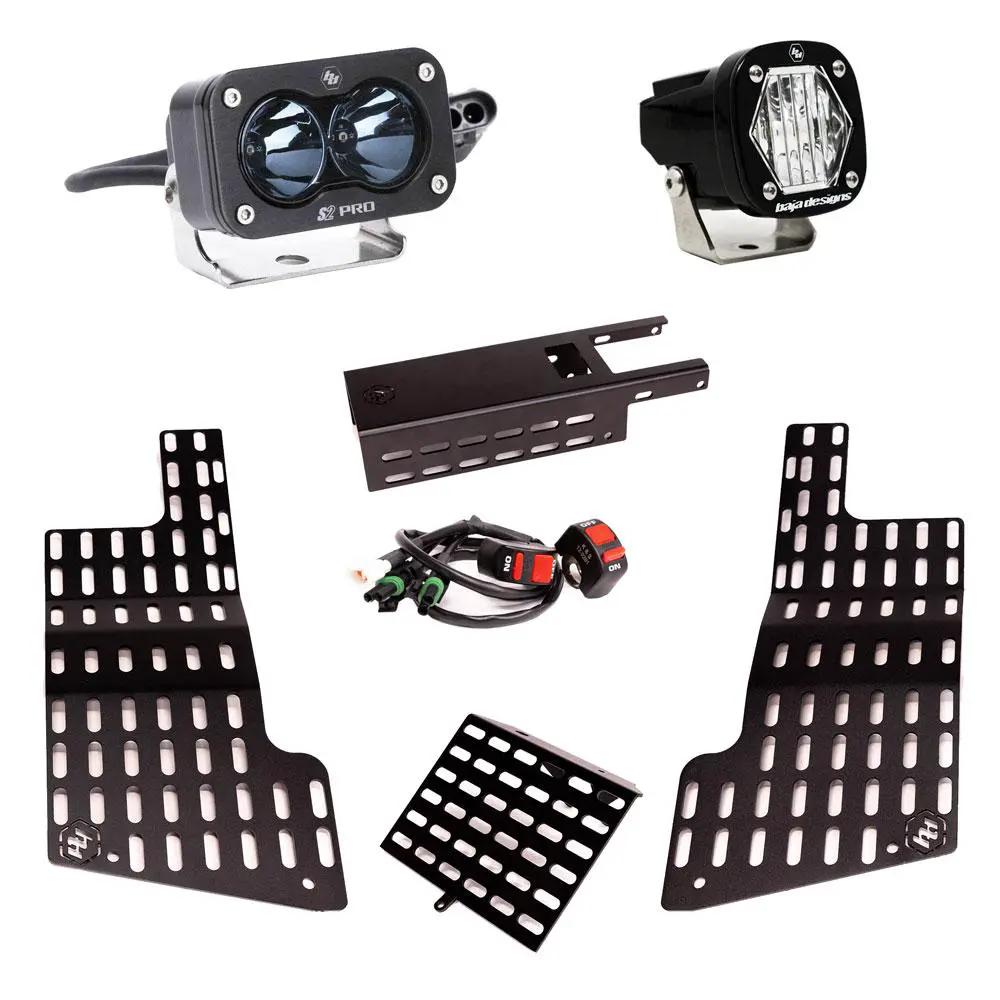 Baja Designs Sur-Ron S2 Pro IR /S1 White Headlight Kit (Multi Pattern; 940nm; Clear/IR) by Baja Designs