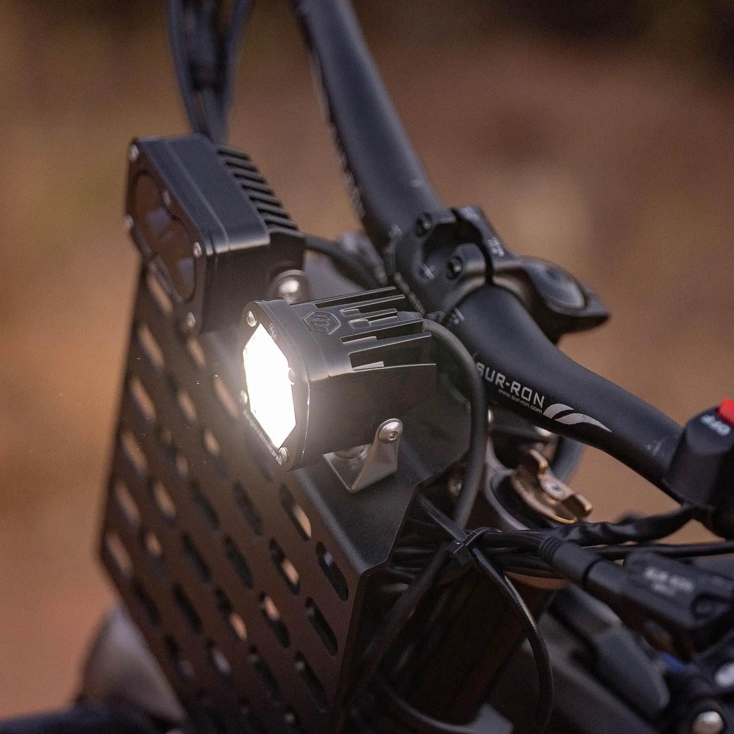Baja Designs Sur-Ron S2 Pro IR /S1 White Headlight Kit (Multi Pattern; 940nm; Clear/IR) by Baja Designs