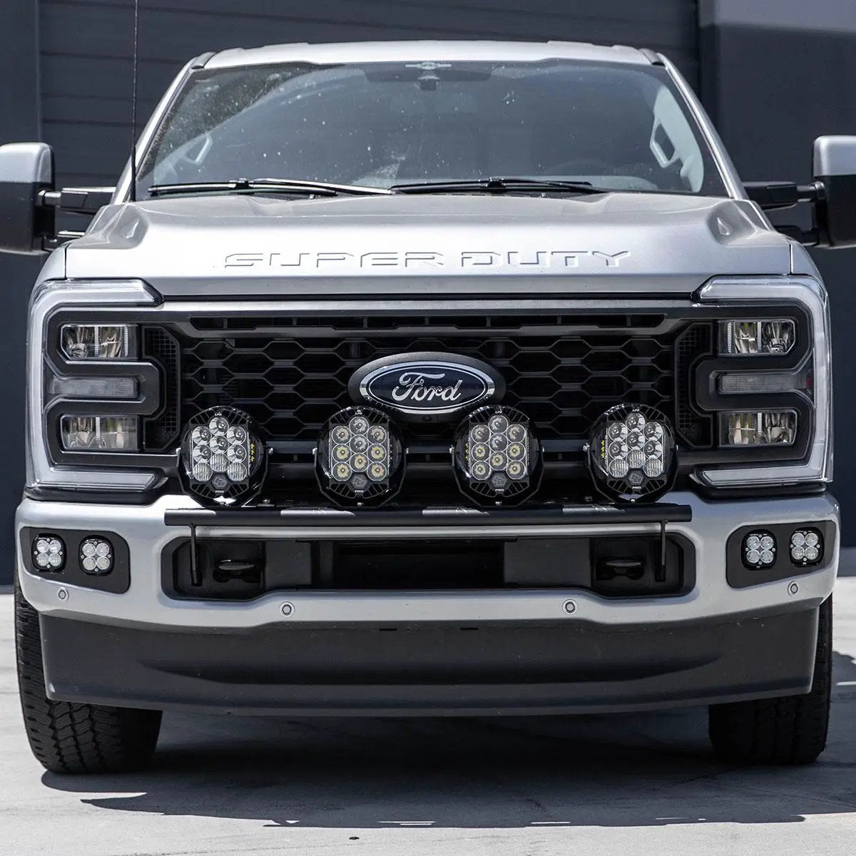 Baja Designs Ford Super Duty 23-26, LP9 Bull Bar Kit w/Upfitter by Baja Designs