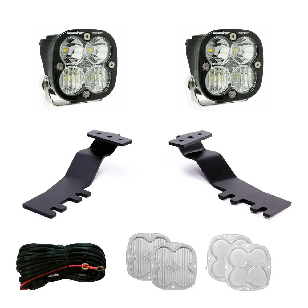 Baja Designs 2024-2026 Toyota Tacoma Squadron Sport A-pillar Kit by Baja Designs