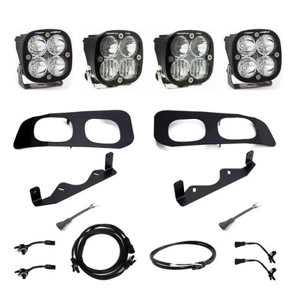 Baja Designs 2023-26 Ford Super Duty Dual Unlimited Fog Pocket Upfitter Kit by Baja Designs