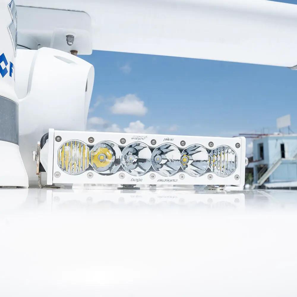 Baja Designs OnX6+ White Straight LED Light Bar (10 Inch; Driving/Combo; Clear) by Baja Designs