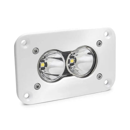 Baja Designs S2 Pro White Flush Mount LED Light Pod (Spot; Clear) by Baja Designs