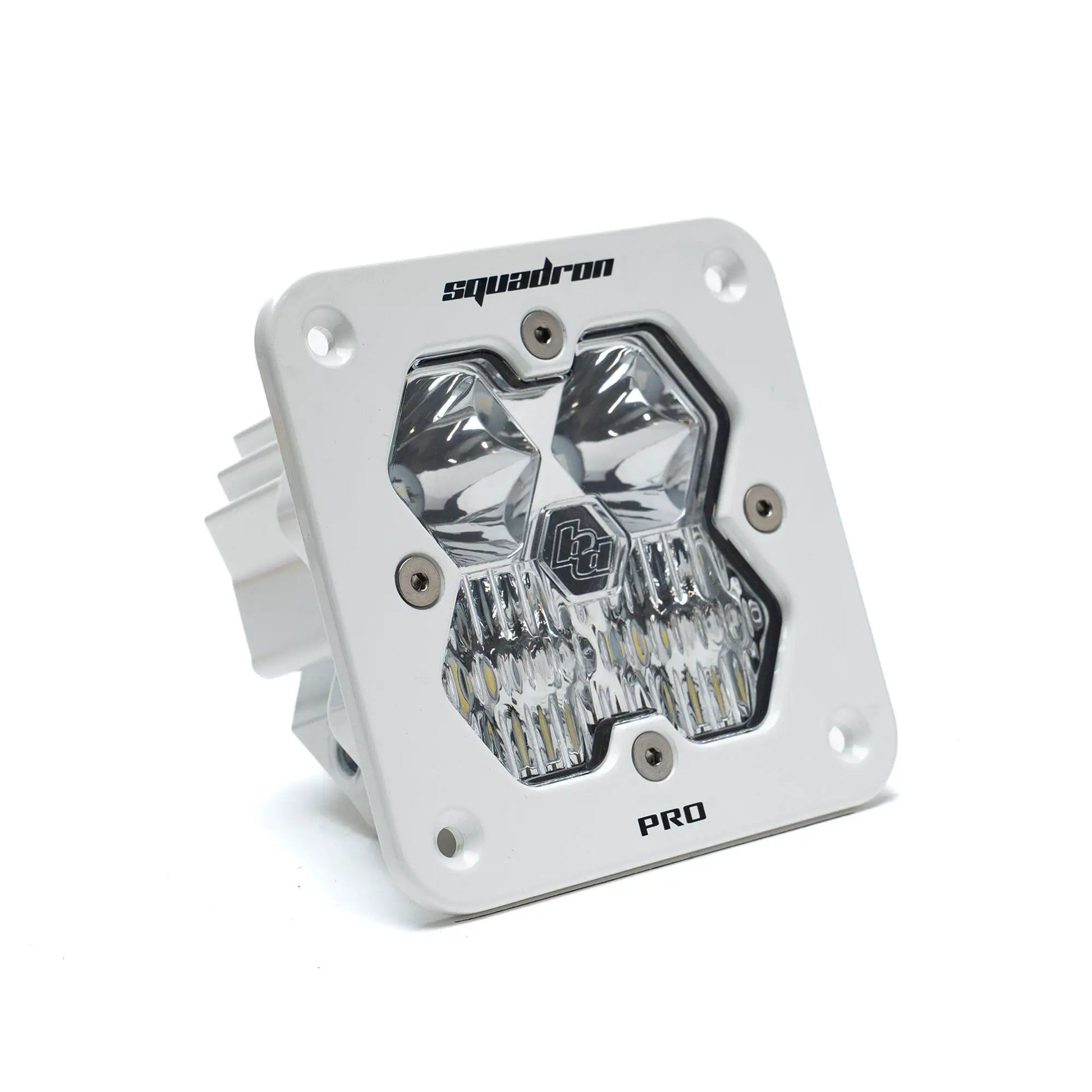 Baja Designs Squadron 2.0, Pro, White, Flush Mount, LED Driving/Combo by Baja Designs