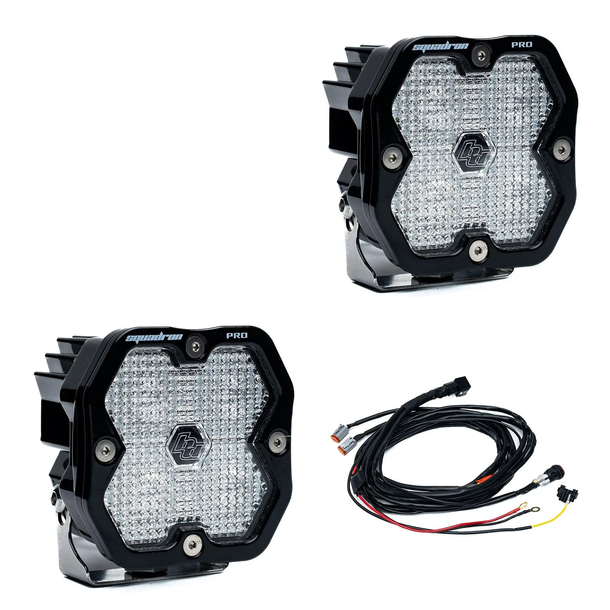 Baja Designs Squadron 2.0 Pro, Pair, LED Work/Scene by Baja Designs