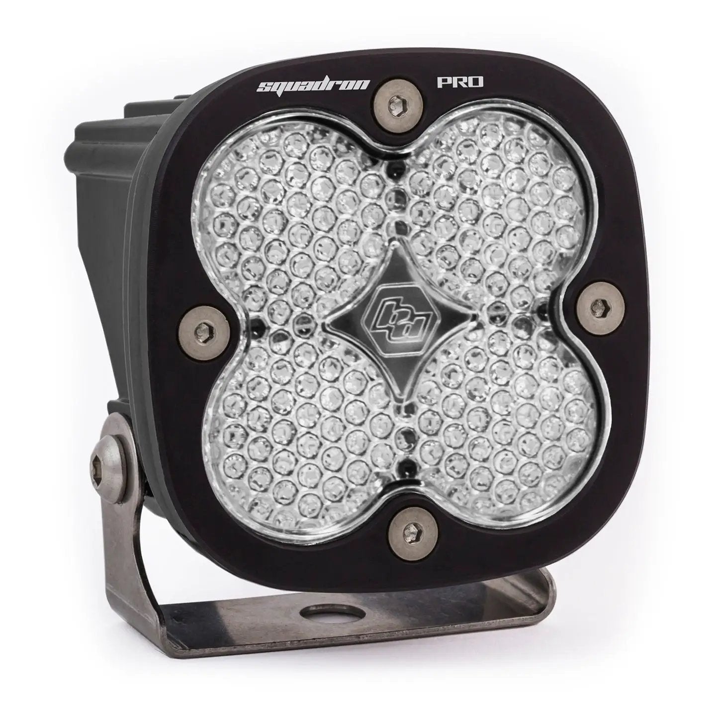 Baja Designs Squadron Pro Black LED Light Pod (Work/Scene; Clear) by Baja Designs