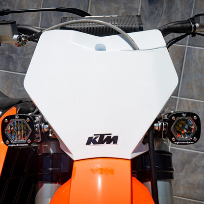 Baja Designs Moto S1 Auxiliary Light Kit (Universal Battery; Multi-Pattern; Clear)