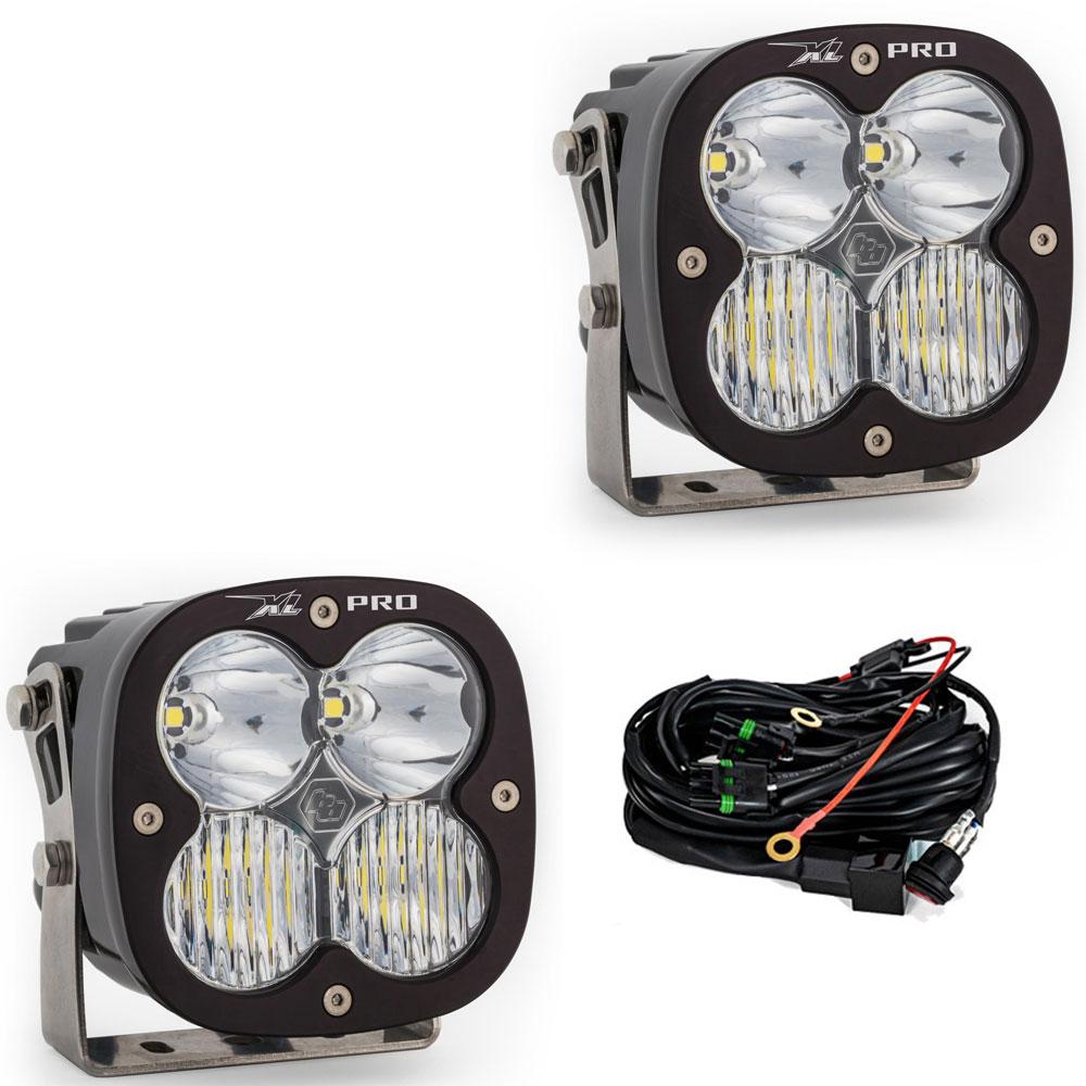Baja Designs XL Pro LED Light Pod Pair (Driving/Combo; Clear)