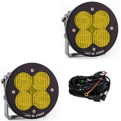 Baja Designs XL-R Pro LED Light Pod Pair (Wide Cornering; Baja Amber)