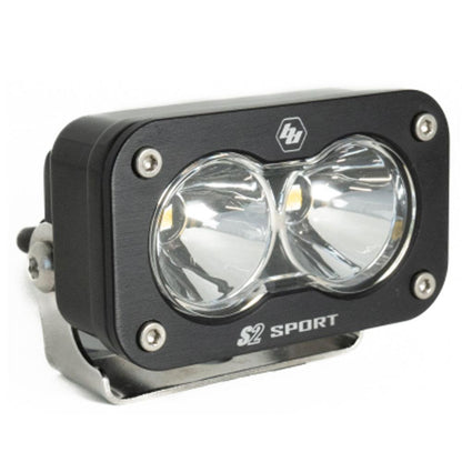 Baja Designs S2 Sport Black LED Light Pod (Spot; Clear)