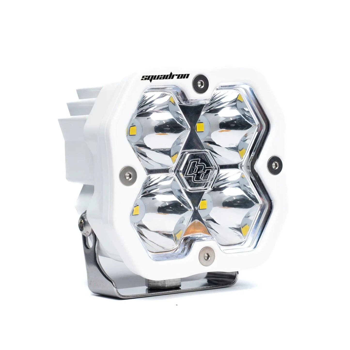 Baja Designs Squadron 2.0 Sport, White, Flush Mount, LED Spot by Baja Designs