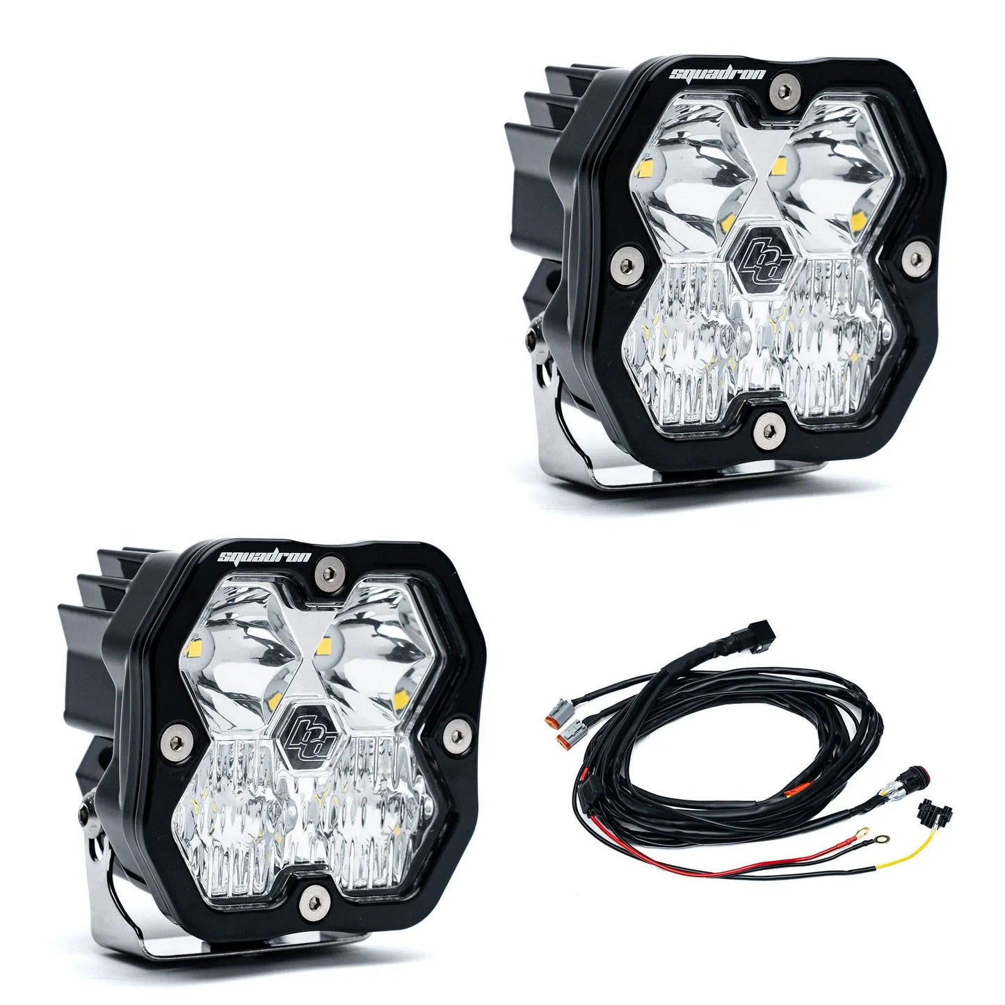 Baja Designs Squadron 2.0 Sport, Pair, LED Driving/Combo by Baja Designs