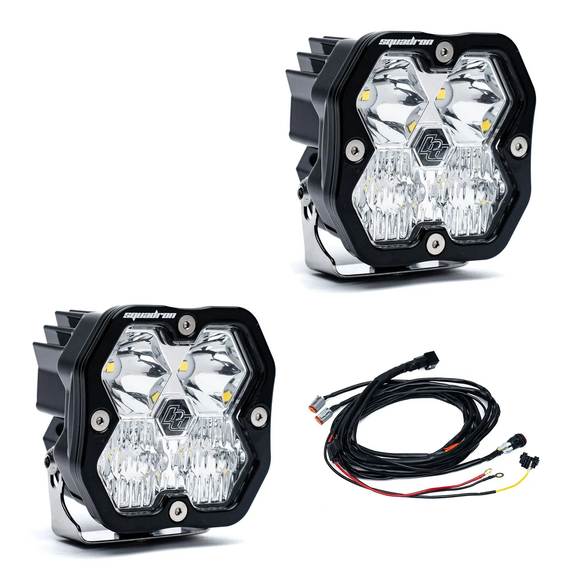 Baja Designs Squadron 2.0 Sport, Pair, LED Driving/Combo by Baja Designs
