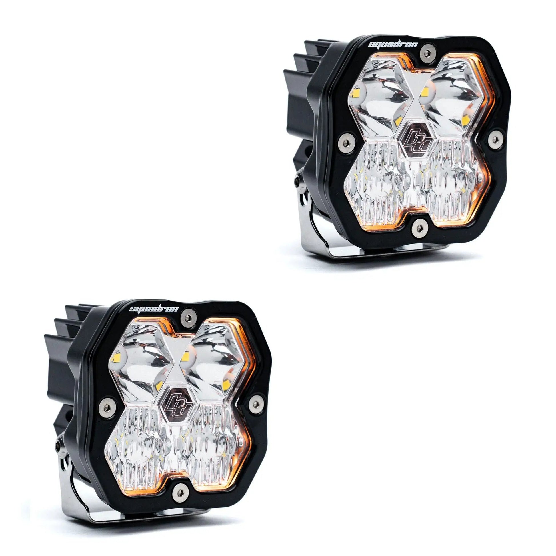 Baja Designs Squadron 2.0 Sport, Pair, LED Driving/Combo, No Harness by Baja Designs