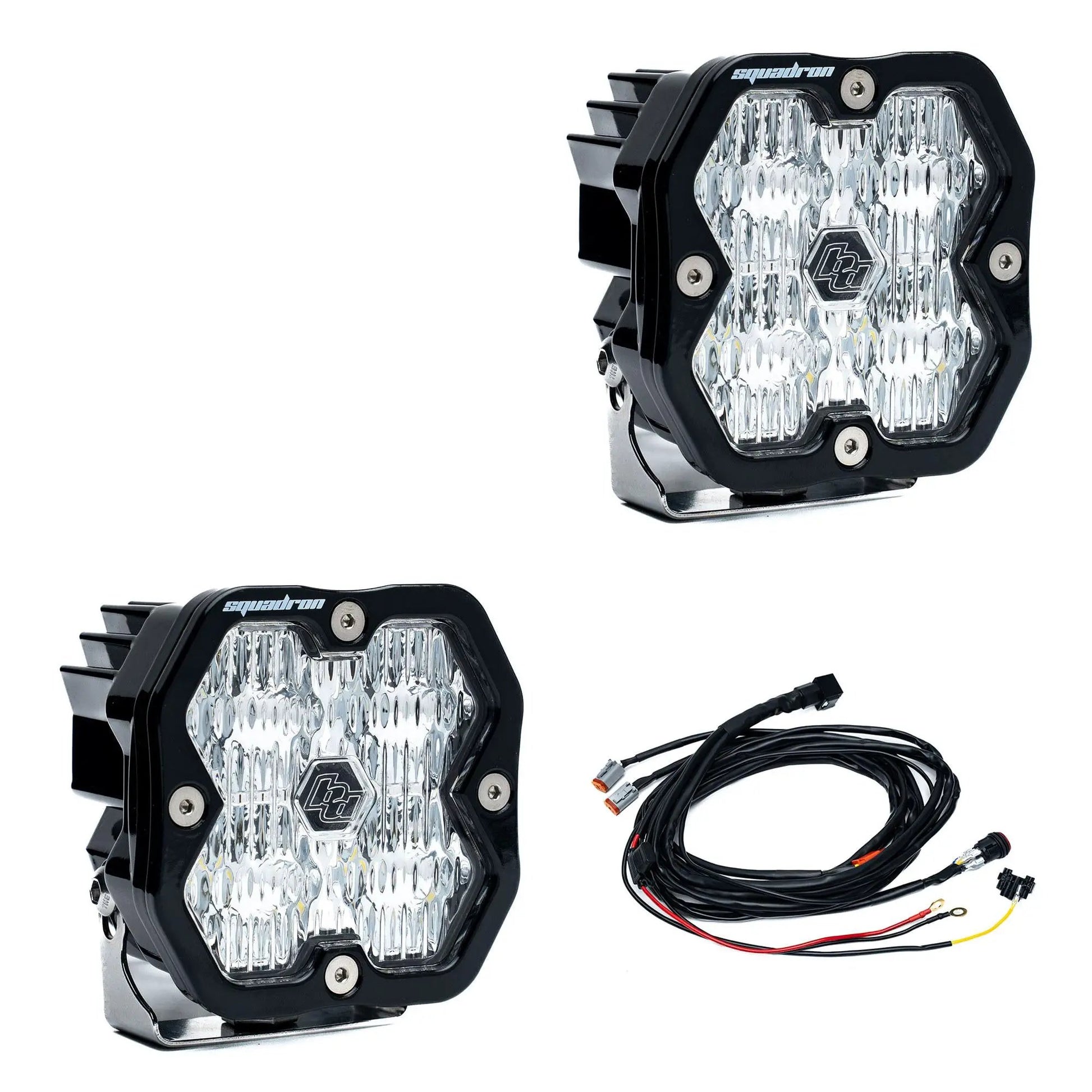 Baja Designs Squadron 2.0 Sport, Pair, LED Wide Cornering by Baja Designs