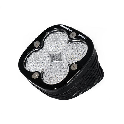 Baja Designs Squadron Sport Black Angle Mount LED Auxiliary Light Pod (Work/Scene; Clear)
