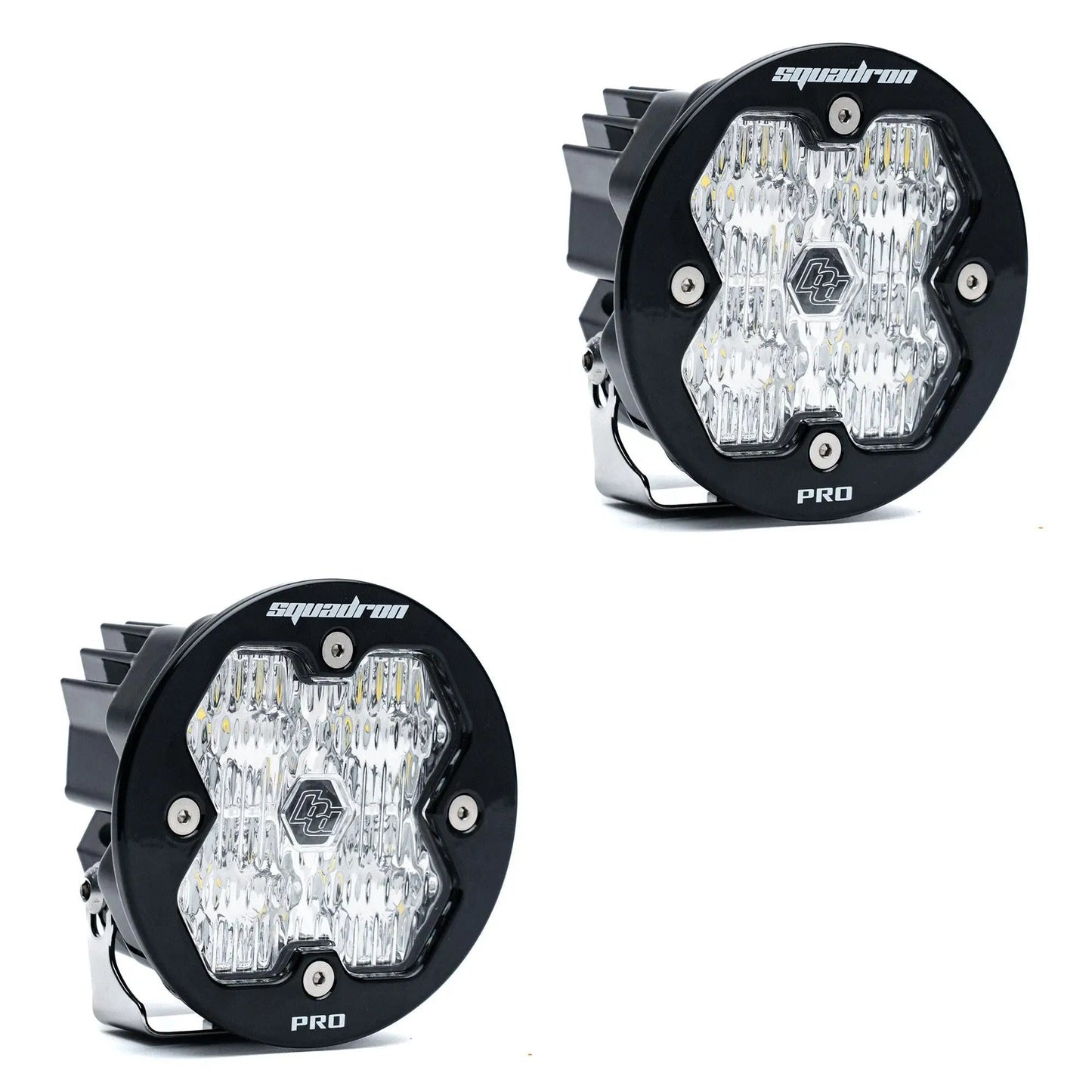 Baja Designs Squadron-R 2.0 Pro, Pair, LED Wide Cornering, No Harness by Baja Designs