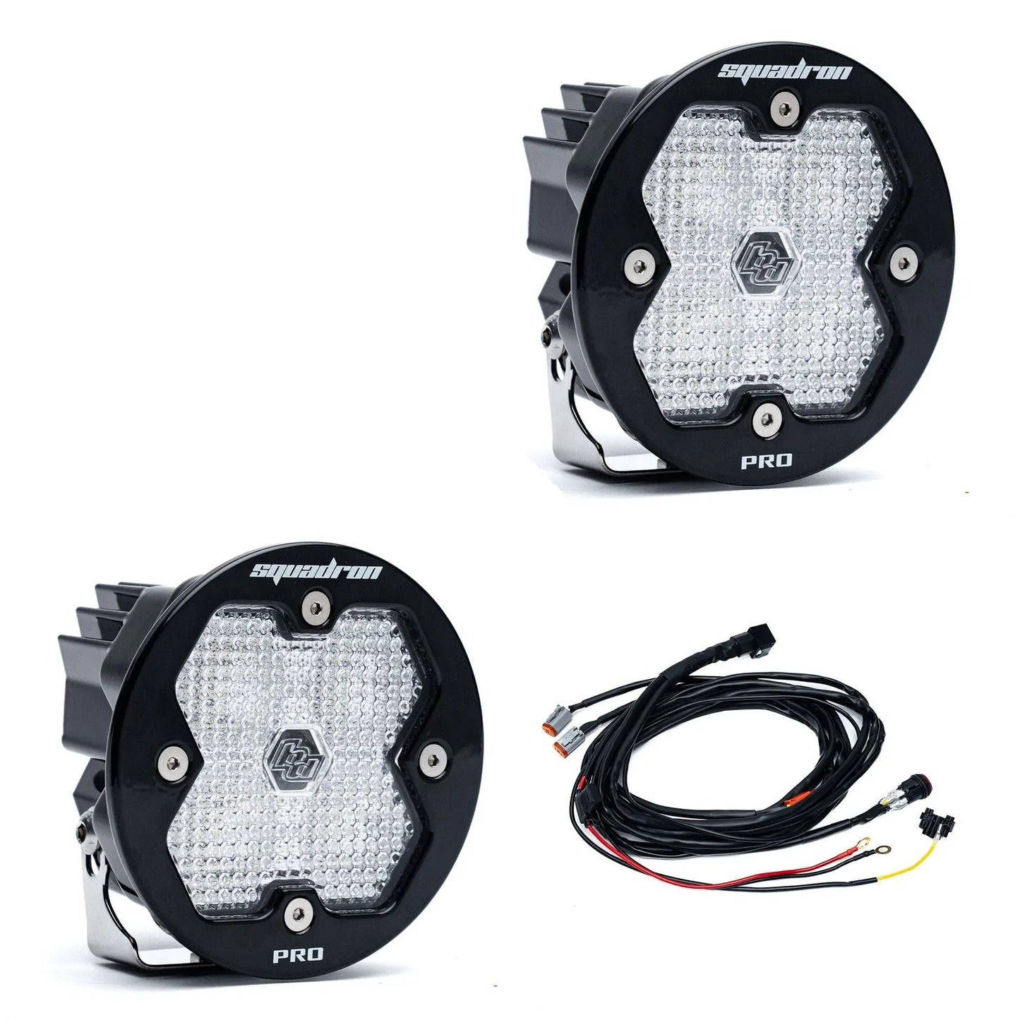 Baja Designs Squadron-R 2.0 Pro, Pair, LED Work/Scene by Baja Designs
