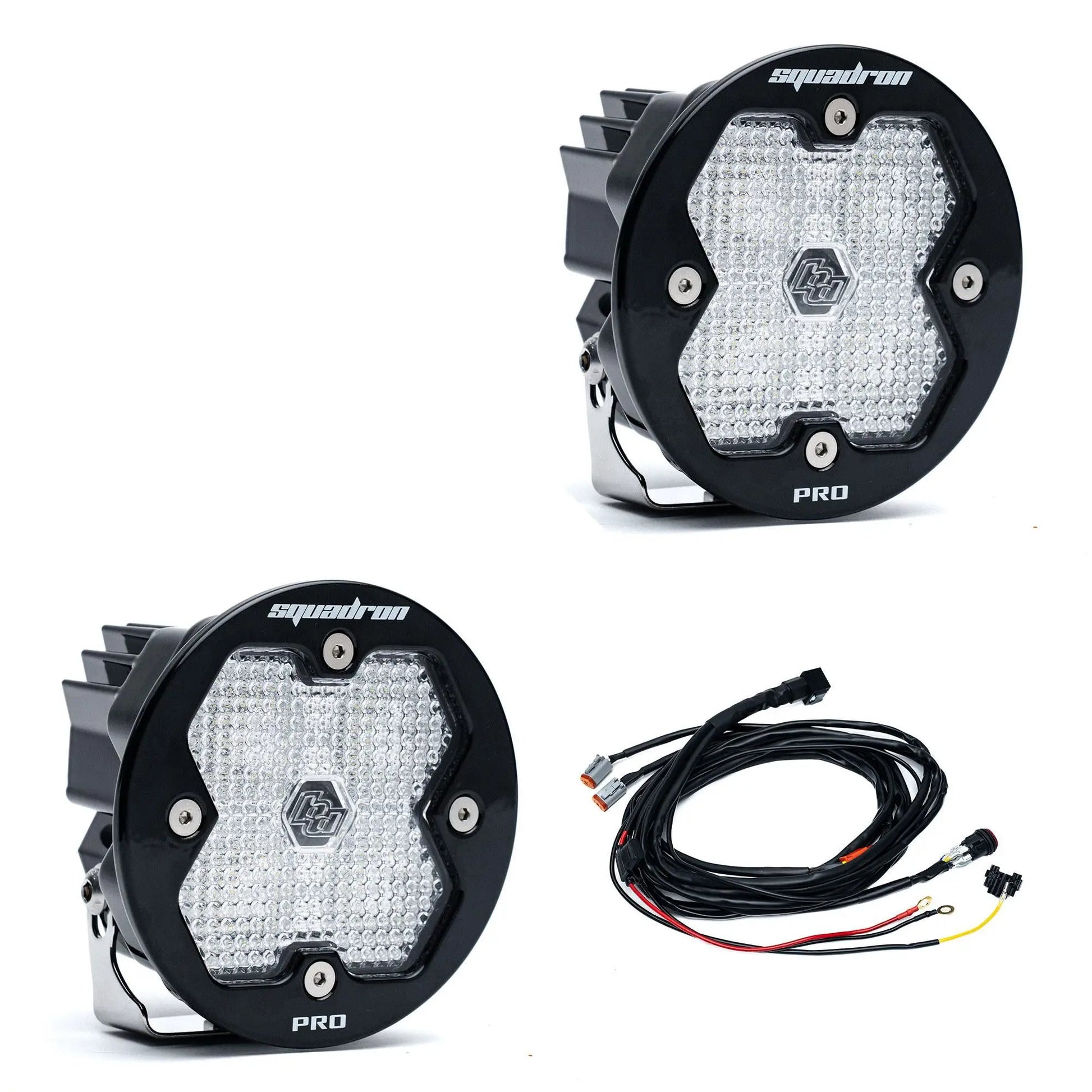 Baja Designs Squadron-R 2.0 Pro, Pair, LED Work/Scene by Baja Designs