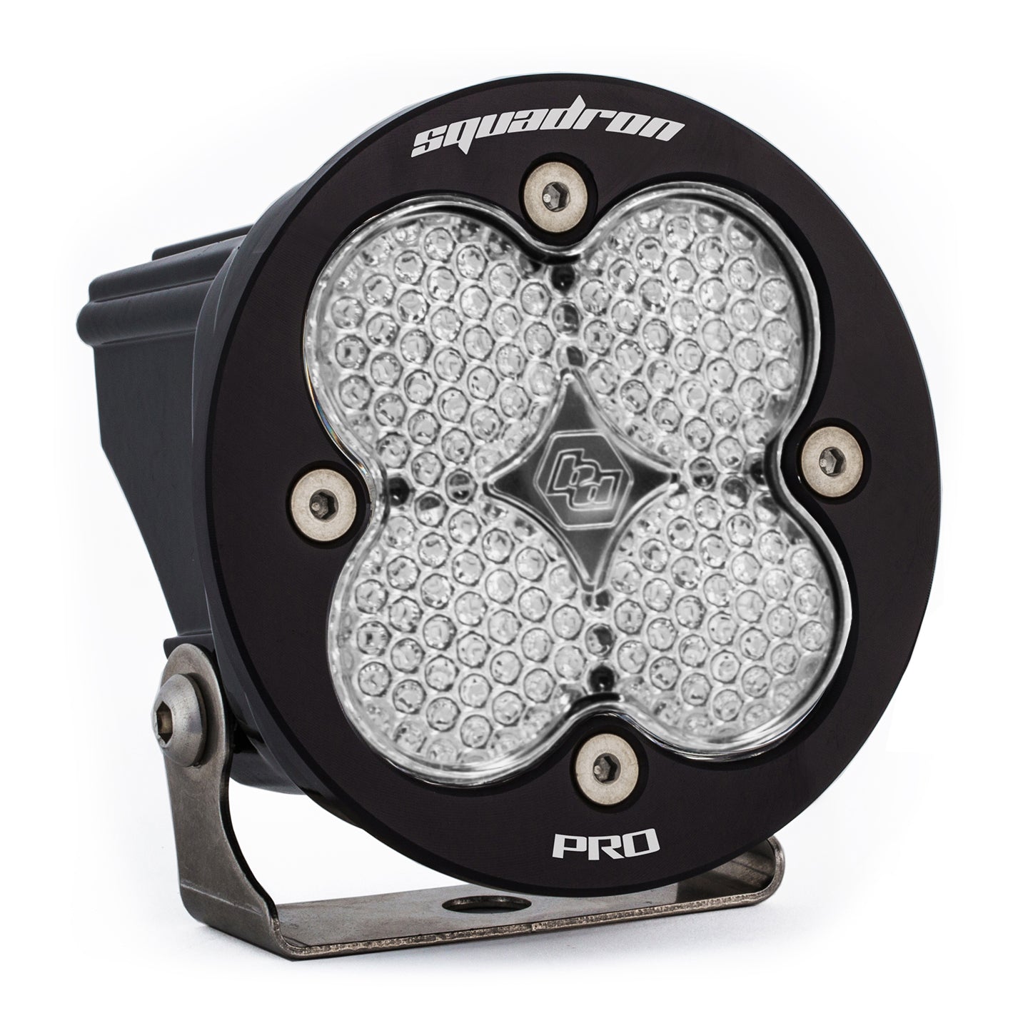 Baja Designs Squadron-R Pro Black LED Light Pod (Work/Scene; Clear)