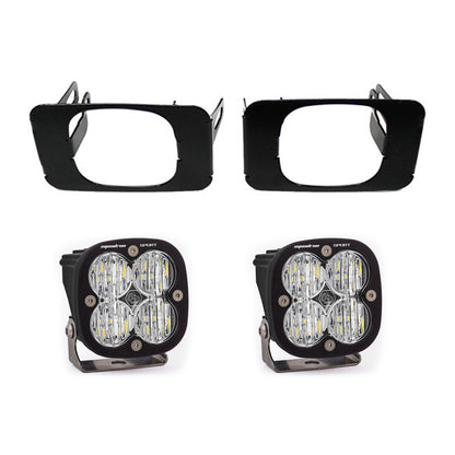 Baja Designs Ford Squadron Sport Fog Pocket Light Kit - '15-20 F-150; '17-22 F-250/350 Super Duty (Wide Cornering; Clear)