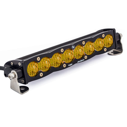 Baja Designs S8 Straight LED Light Bar (10 Inch; Wide Cornering; Baja Amber)