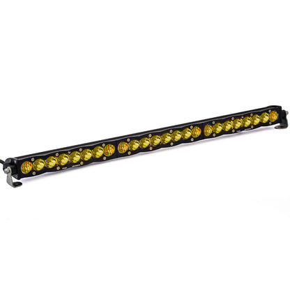Baja Designs S8 Straight LED Light Bar (30 Inch; Driving/Combo; Baja Amber)