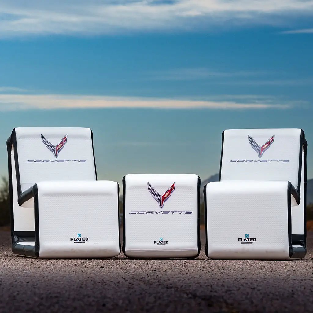 Flated COMPACT-SIZE CORVETTE SET by FLATED