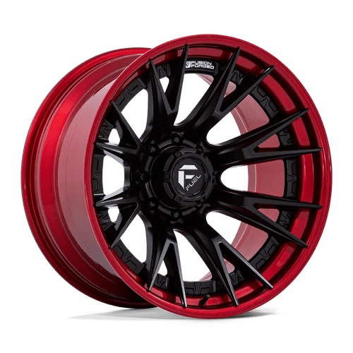 Fuel 1PC CATALYST 24X12 8X6.5 125 -44 M-BLK RD by Fuel 1PC