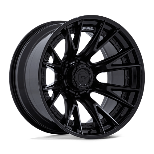 Fuel 1PC CATALYST 20X9 8X6.5 125 +1 M-BLK G-BLK by Fuel 1PC