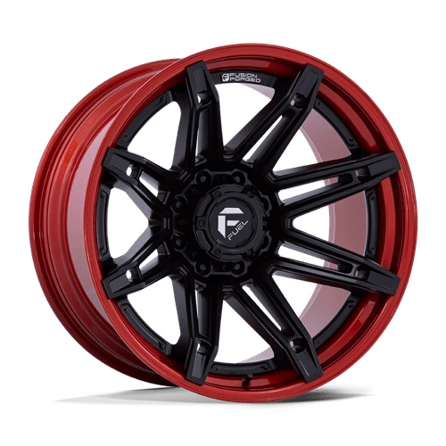 Fuel 1PC BRAWL 20X10 8X170 125 -18 M-BLK RD by Fuel 1PC