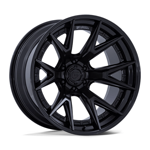 Fuel 1PC CATALYST 24X12 6X135 87 -44 NEGRO MATE NEGRO BRILLANTE