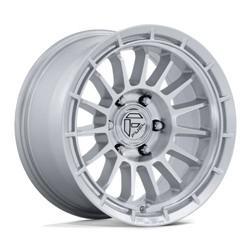 Fuel 1PC ASCEND 17X9 6X5.5 106 +1 G-SLV-MCH-FC